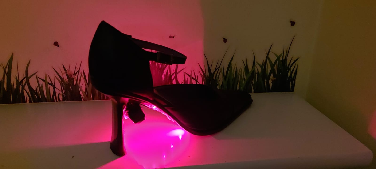 s-ballo sulla luce scarpe speciali con luci led