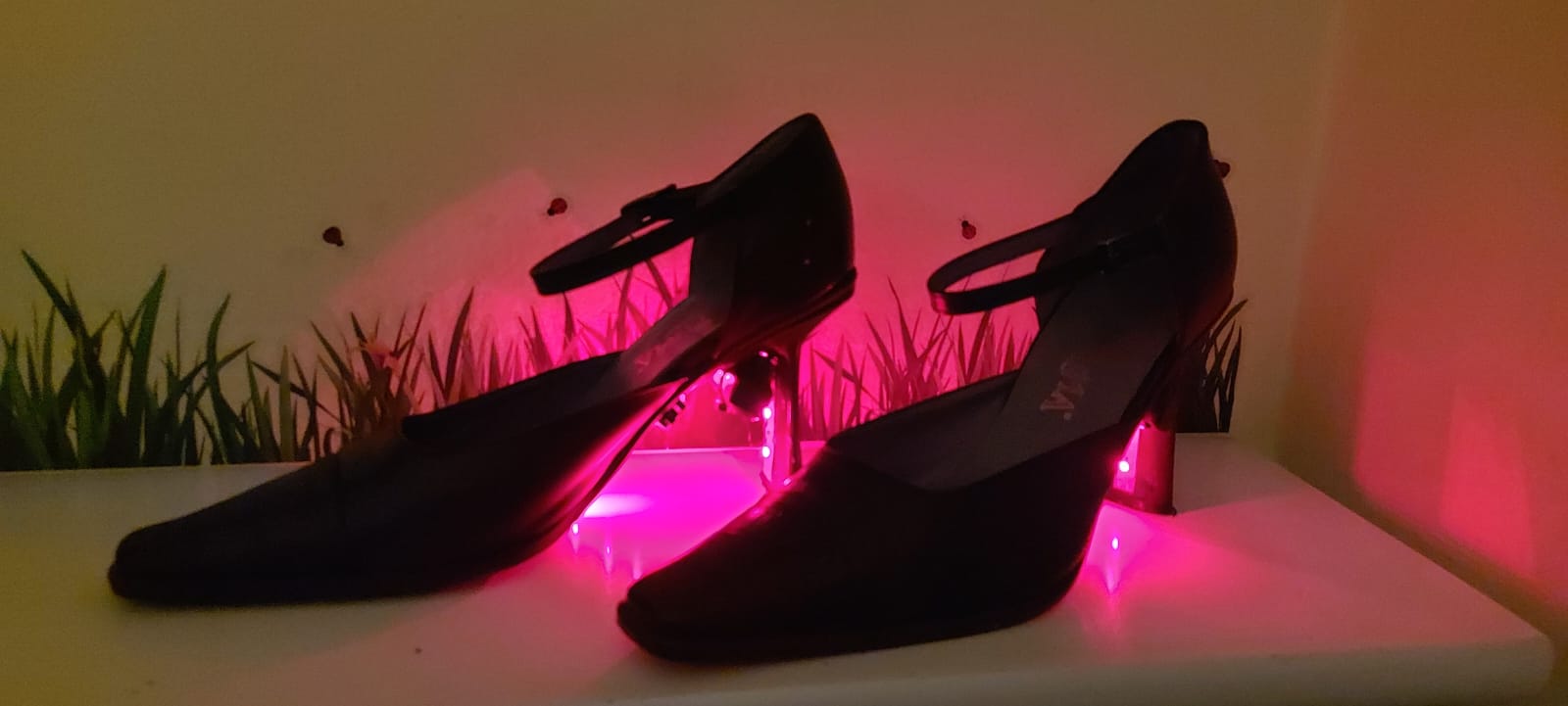 s-ballo sulla luce scarpe speciali con luci led